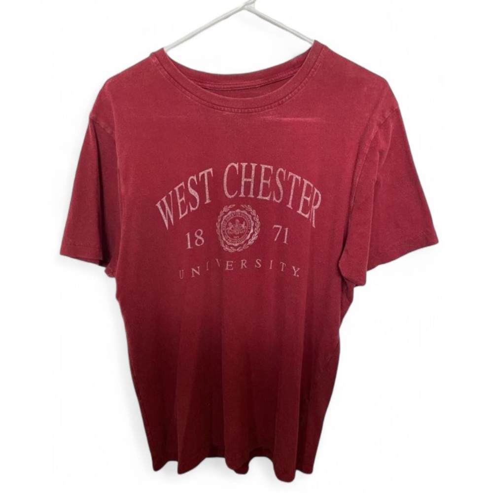 Women’s Red Gear Faded West Chester University Short Sleeve Tee